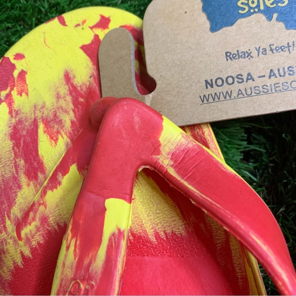 Aussie Soles Starfish Flip Flops